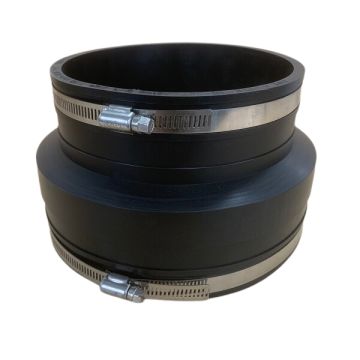 150mm Rubber Plumb Quick Connector Suit EW Clay X Pvc Copper Galv CI