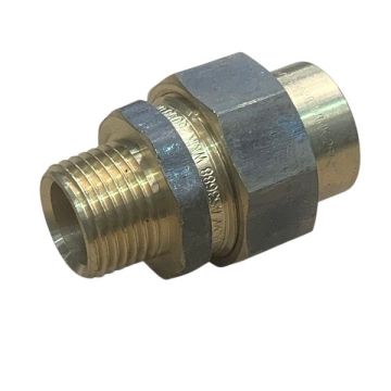 15mm Brass Barrel Union M&F 