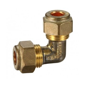 15mm 1/2" C x C Copper Olive Elbow Compression 