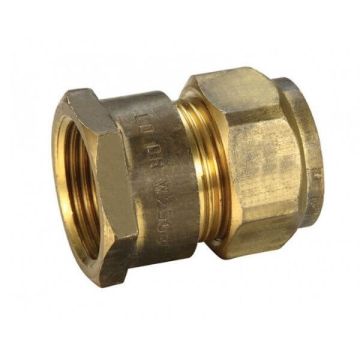 15mm Female BSP X 15C 1/2" Copper Olive Union Compression 
