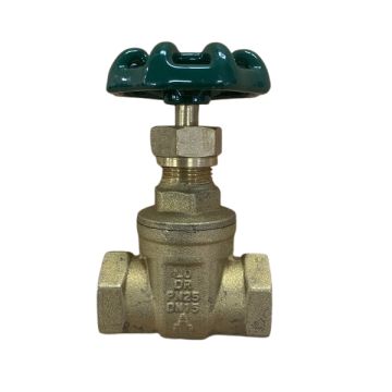 15mm Gate Valve Brass Watermark Female 1/2" BSP LF