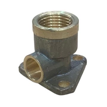 15mm Female 1/2" BSP X Capillary Lugged Elbow No15BP LF