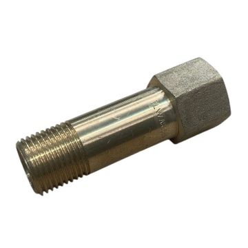 15mm 1/2" X 75mm Brass Extension M&F BSP