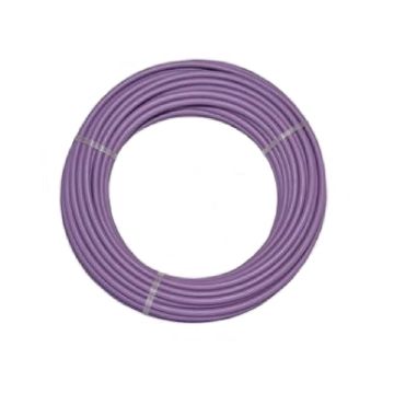 16mm X 50m Lilac Recycled Pex Pipe High Density