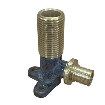 16 Pex X 15Mi X 65mm 19Bp Lugged Elbow Pex Pull On