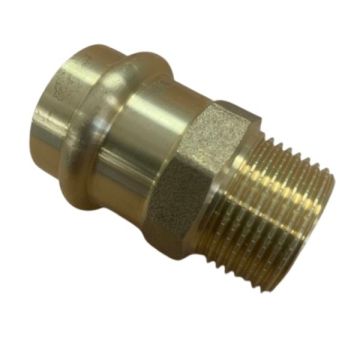 20mm Male X 25mm Adaptor Gas Copper Press