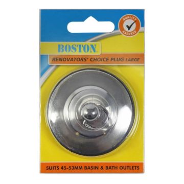 50mm Plug Multifit Chrome Boston 209634 
