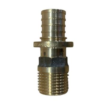 20 Pex X 15mm Male BSP Connector Pex Pull On LF
