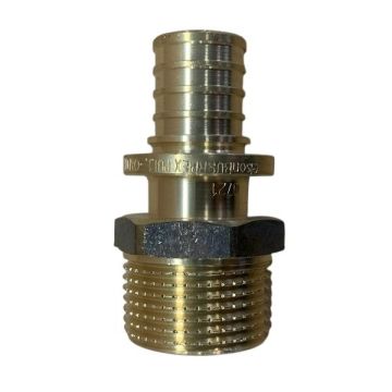 20 Pex X 20mm Male BSP Connector Pex Pull On LF