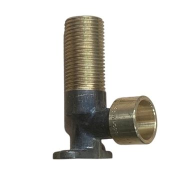 15mm Male 1/2" BSP X 20mm Capillary Lugged Elbow No19BP LF
