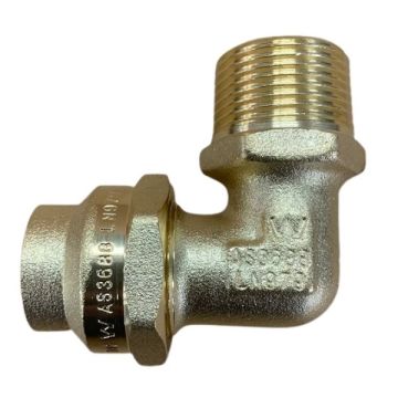 20mm Male X 20C Elbow Flare Compression BSP LF 