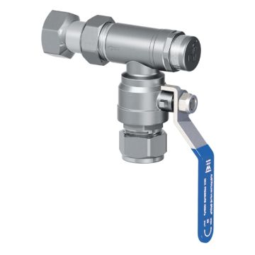 20mm Pressure Reduction Combination Boundary Ball Valve 500kPA AVG PRVB20-BV20-LF