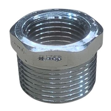 20mm X 15mm Chrome Brass Bush BSP LF 