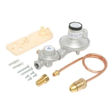 250Mj-Hr Single Cylinder LP Gas Regulator Kit Manual Change Over Bromic 6060526