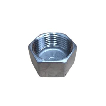 25mm Cap Hex BSP Stainless Steel 316 150lb 