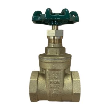 32mm Gate Valve Brass Watermark Female 1-1/4" BSP LF