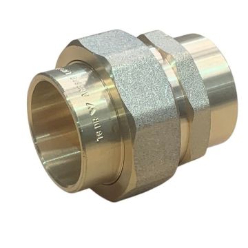 40mm CU X CU Capillary Brass Barrel Union No11 CLEARANCE