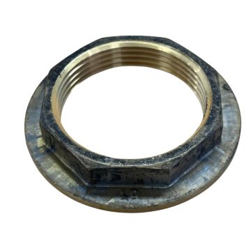 40mm Brass Lock Nut Flanged BSP 