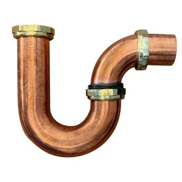 40mm P Trap Copper BSP Loose Nut 71736