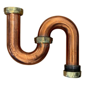40mm S Trap Copper Easy Fix Suit Copper Tube 71724