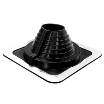75mm - 135mm #4 Aquaseal Aquadapt Epdm Black Pipe Flashing
