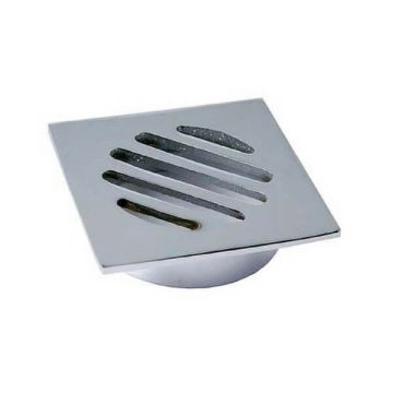 50mm Shower Floor Grate Cp Square Drop In Suit Pvc