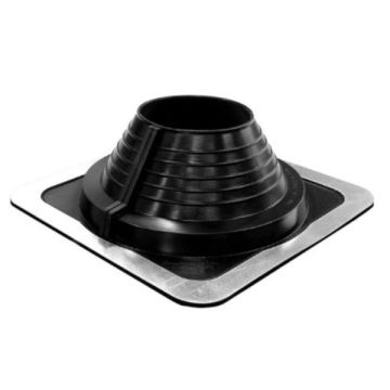 125mm - 180mm #5 Aquaseal Aquadapt Black Roof Pipe Flashing AAE5B125-180