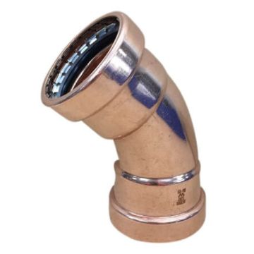 65mm Elbow 45 Deg Water Copper Press