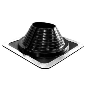 145mm - 230mm #6 Aquaseal Aquadapt Black Roof Pipe Flashing AAE6B145-230
