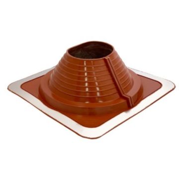 145mm - 230mm #6 Aquaseal Aquadapt Silicone Red Pipe Flashing 