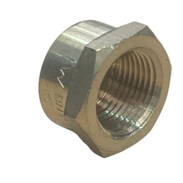 6mm Brass Cap BSP LF 1/4" 