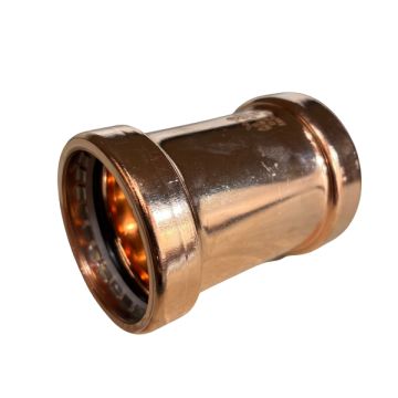 80mm Slip Coupling Socket Water Copper Press
