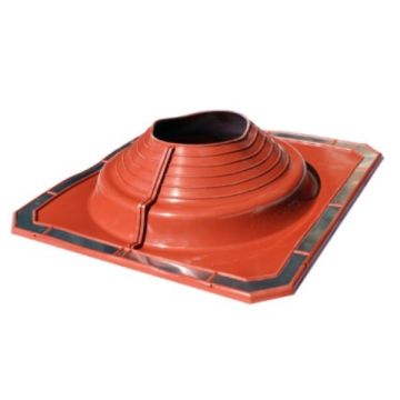 230mm - 280mm #8 Aquaseal Aquadapt Silicone Red Pipe Flashing 
