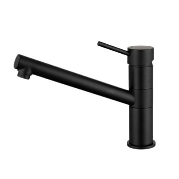 Cob & Pen Cold Start 45 Degree Sink Mixer Matte Black - Artline Lead Free