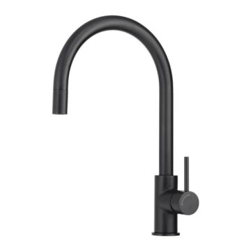 Cob & Pen Cold Start Pull Out Sink Mixer Matte Black - Artline Lead Free