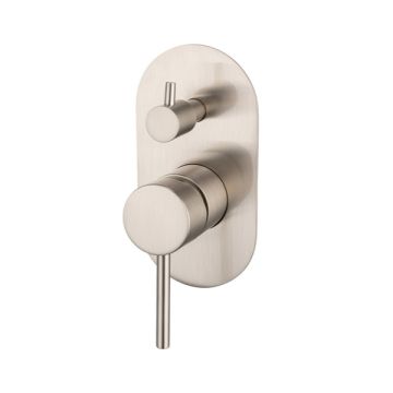 Cob & Pen Diverter Mixer Brushed Nickel - Artline Lead Free