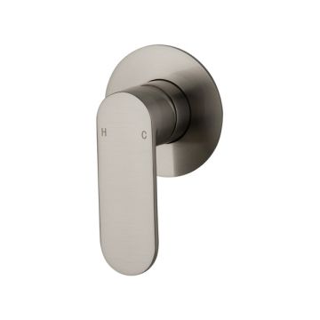 Cob & Pen Shower Mixer Brushed Nickel - Spectra