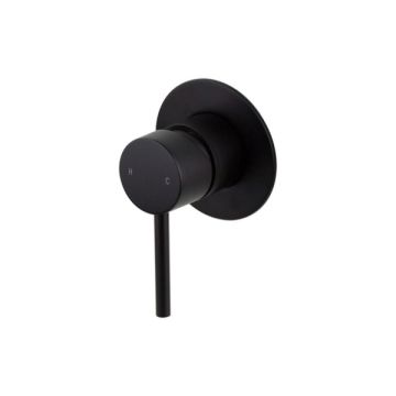 Cob & Pen Shower Mixer Matte Black - Artline