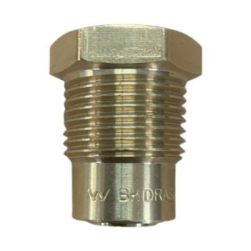 Combo Tap Adaptor Body Plug Brass 5/8" BSP LF 7TA462