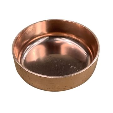 100mm Copper End Cap High Pressure Capillary 