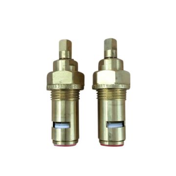 Easytap TZ2016 1/2 Turn Irwell Australis Basin Spindles Ceramic Disc Square Top Brass