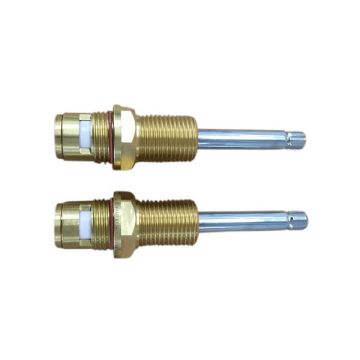 Easytap TZ2038 1/4 Turn Caroma Retro Wall Spindles Ceramic Disc 6 Teeth Chrome