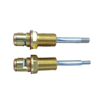 Easytap TZ3010A 1/2 Turn Dorf Wall Spindles Ceramic Disc Flat Sided Chrome