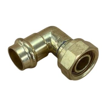 20mm BSP Elbow Cone Loose Nut No 63 Water Copper Press LF