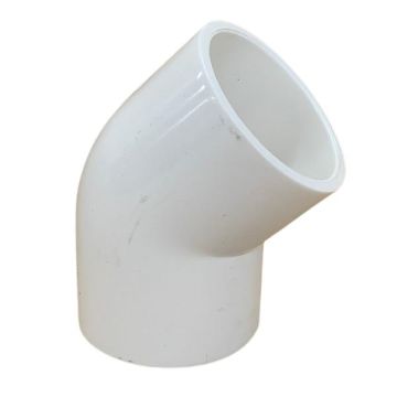 25mm X 45 Deg Elbow Pvc Pressure Cat 10