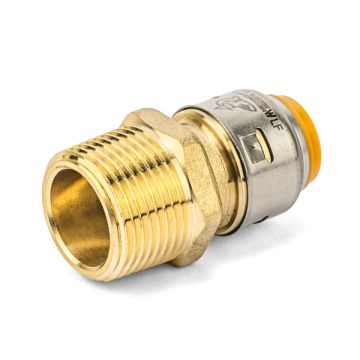 16 Pex X 15Mi F3 Straight Male Connector Sharkbite Pex Push F12