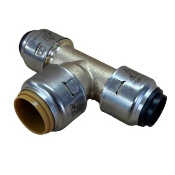 20mm Copper x 20mm PEX SDR9 Centre SharkBite Max Tee FF372