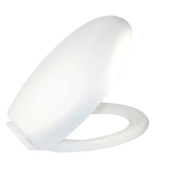 Fixaloo Silent Close Toilet Seat Medium Weight Bottom Fix 235671