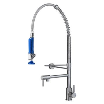 Gentec GPJ1200C JETFLO Pre Rinse Compact Sink Mixer Unit With Pot Filler Stainless Steel 304  