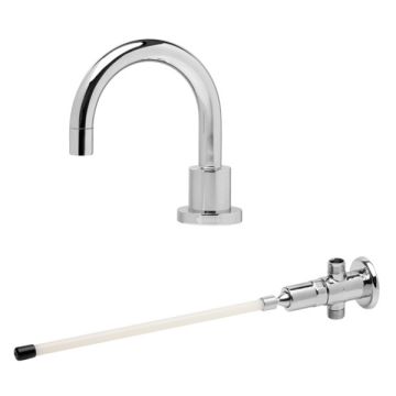 Gentec Time Flow Knee Operated Valve Kit Fixed Basin Spout 6 Star 3.5L/Min TFT35KIT